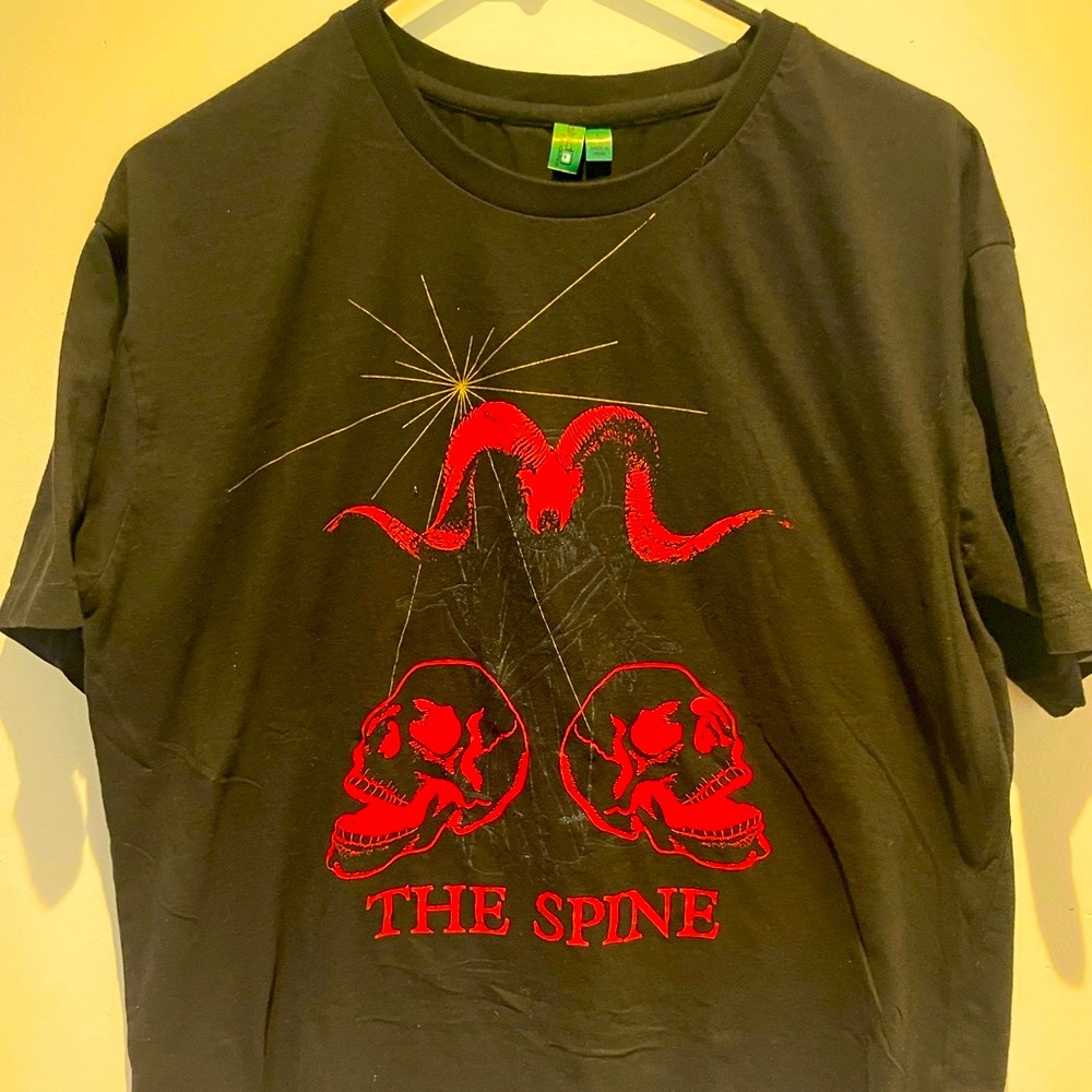 The Spine album artwork T-shirt.